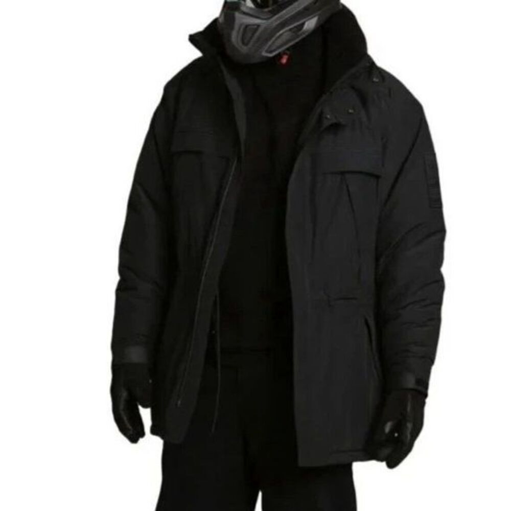 Ski-Doo 4560440990 Men's Sz L Black Acer X KANUK Jacket